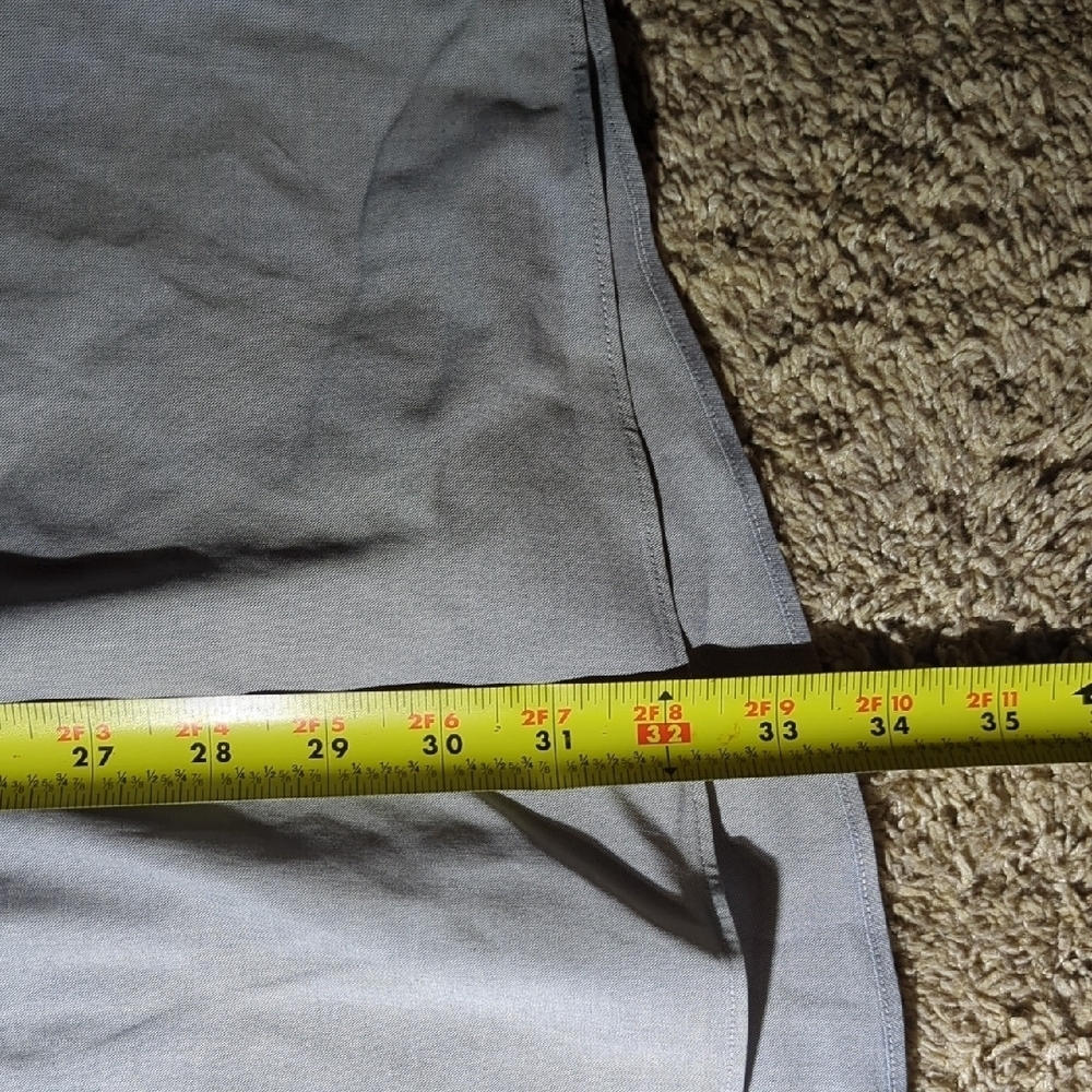 Stafford Executive Gray Cotton Shirt Size 17-34/35 - Picture 8 of 8